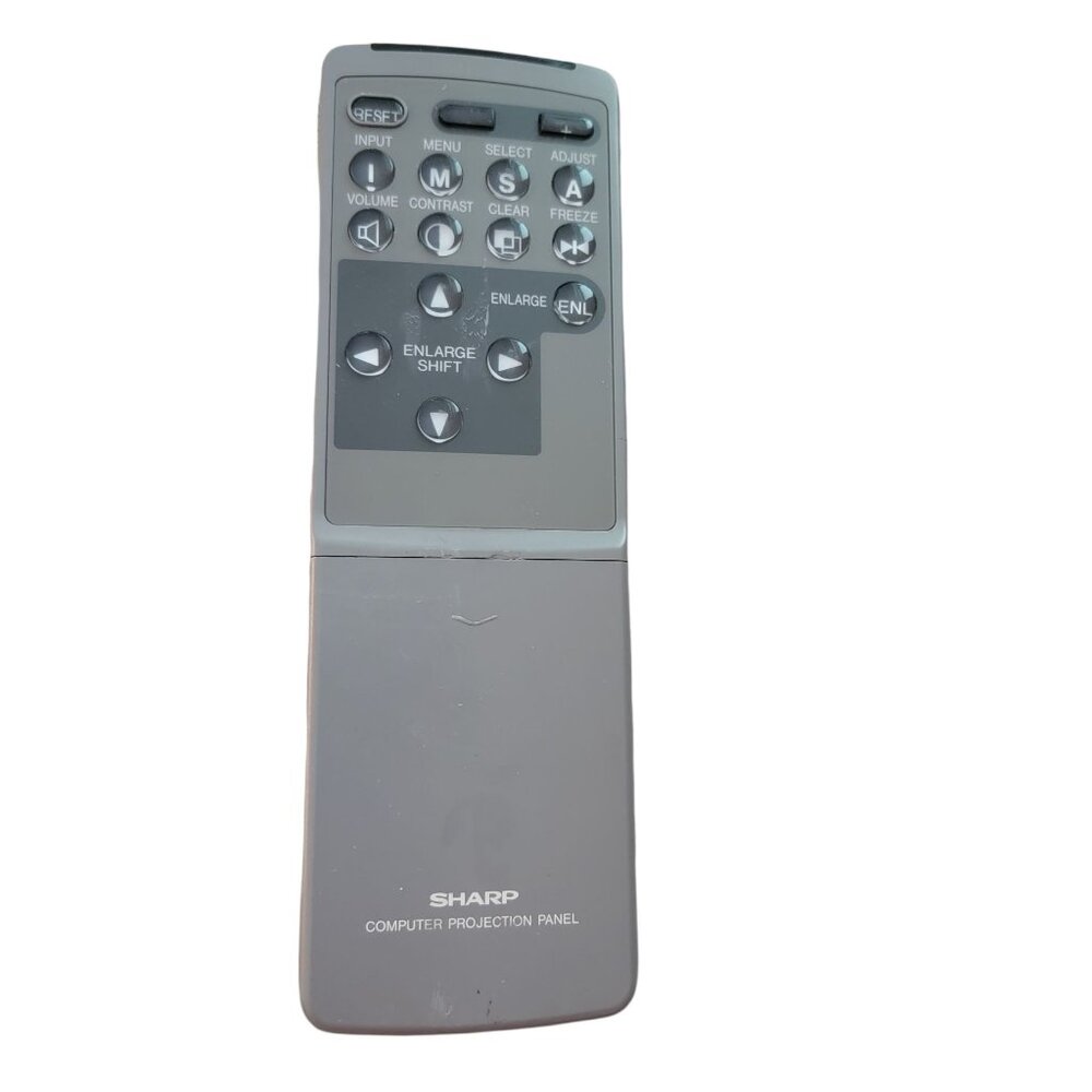 Genuine Sharp Computer Projection Remote Control RRMCG2020YAZZ Tested and Works